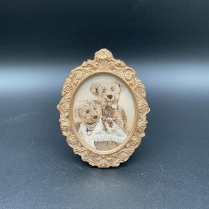 Vintage Style Ornate Gold Picture Frame Photo Display Tabletop Decor