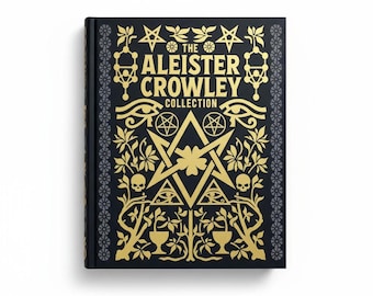 Aleister Crowley Collection – Gilt Edged Hardcover, Mystic Archives Series