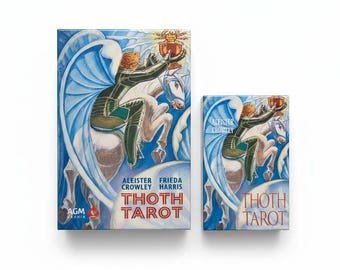 Aleister Crowley Thoth Tarot Deck | AGM Urania Standard Size Cards