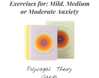 Polyvagal Theory Reset Cards | 60 Evidence-Based Nervous System Regulation | Professional Therapy Deck | Dr. Brianna Rose LMH