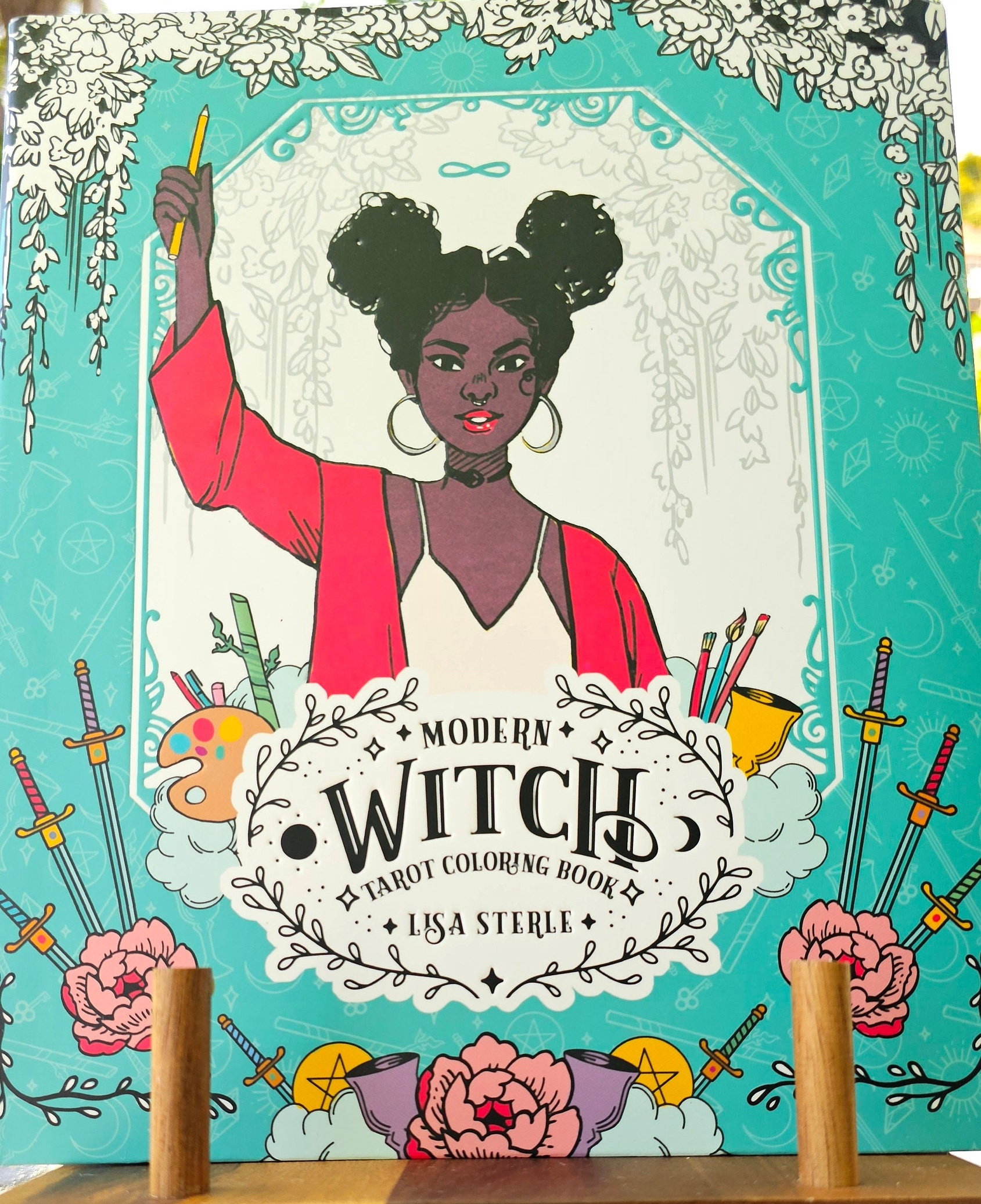 Modern Witch Tarot Coloring Book, Lisa Sterle Modern Witch Tarot ...