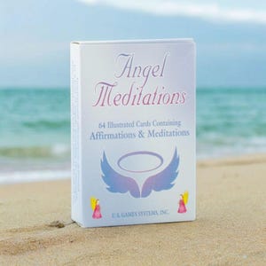 Engel-Meditationskarten | 64 Illustrierte Engelführerkarten