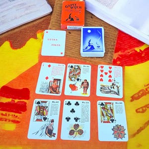 Baraja de Tarot de la Bruja Gitana - Estuche de viaje GRATIS / Cartas del Oráculo listas para viajar (verano 2025) / Baraja vintage de adivinación / Regalo de bruja