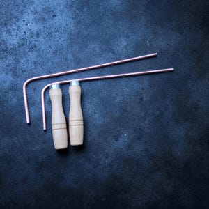 Handmade Wooden Dowsing Rods: Divination & Ghost Hunting Tools