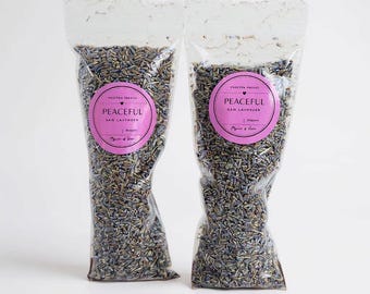 Organic Spanish Dried Lavender: Aromatherapy & DIY - 38g Bag