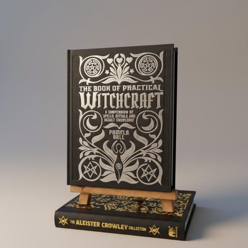 Practical Witchcraft Book of Spells & Rituals – Pamela Ball Hardcover Wicca Magic image 1
