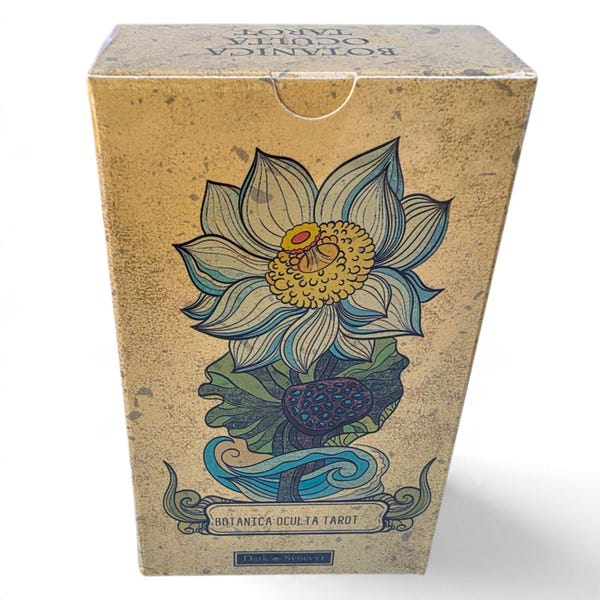 Botanica Oculta Tarot Deck – 78 Nature-Themed Cards, Floral Guidebook| US Stock