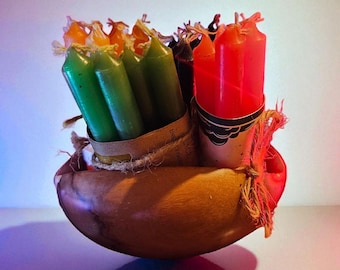 Juego de velas rituales de otoño: Velas para altar de hechizos de brujería (juego de 6)