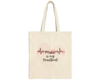 Cotton Canvas Tote Bag