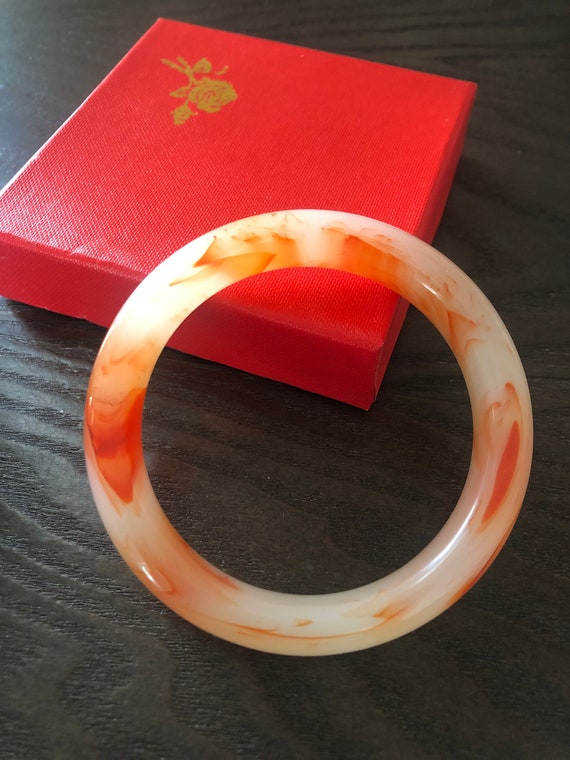 Red Jade Bangle Etsy Canada