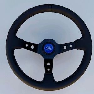 Ford sierra steering wheel kit leather