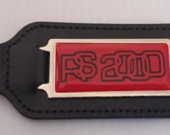 Ford RS 2000 leather key fob
