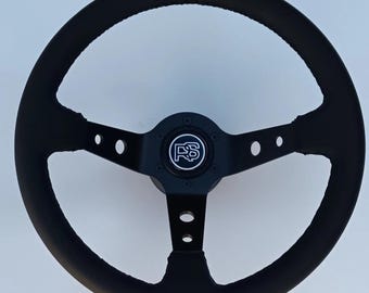 Ford capri mk 1/2/3 racing steering wheel kit leather
