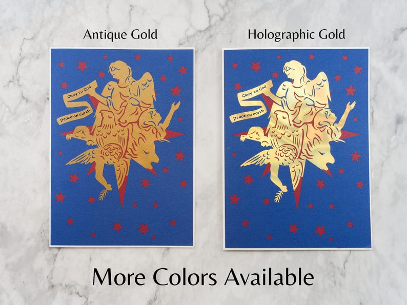 Also available in Holographic Gold