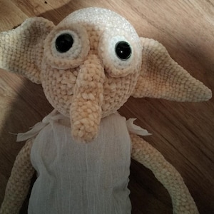 Dobby - Amigurumi gehaakte pop