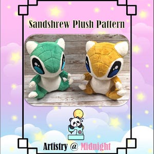Sandshrew Plush Pattern