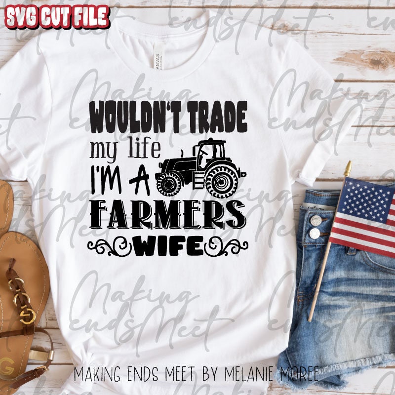 Farmers Wife SVG Digital Download Digital Art Instant - Etsy