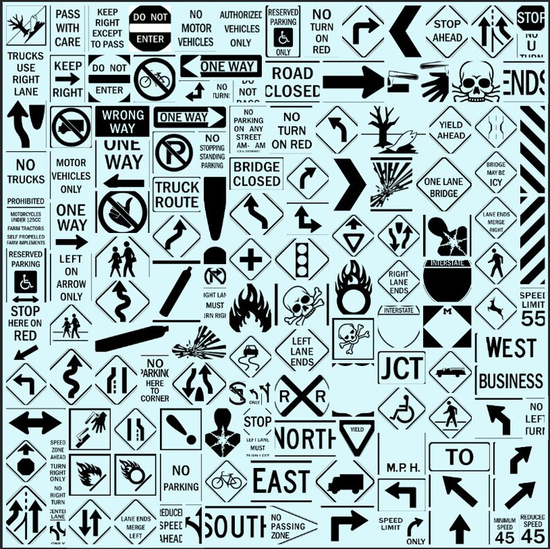 Road Signs, Department of Transportation (DOT) and Highway Safety ...