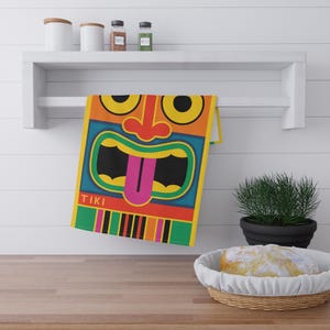 Tiki Flip, Tea Towel