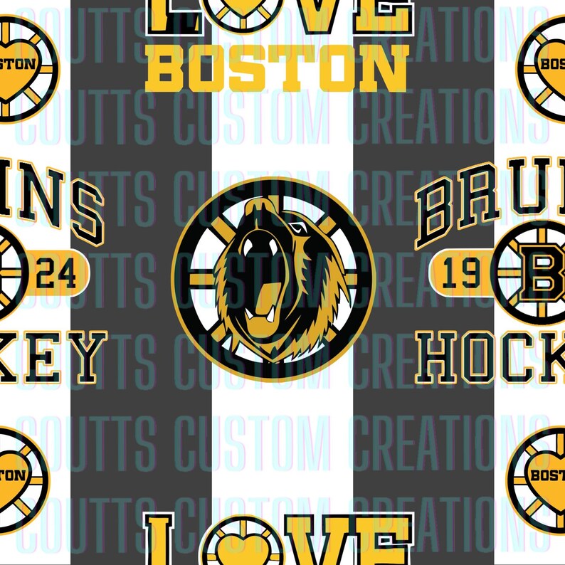 Bruins Seamless File - Etsy