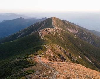 White Mountains Print | Appalachian Trail on Franconia Ridge in New Hampshire | Landscape Photo Wall Art
