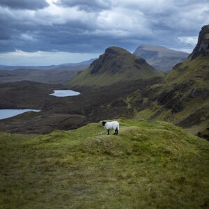 Isle of Skye Print | Evening at the Quiraing in Scottish Highlands | Landscape Photo Wall Art