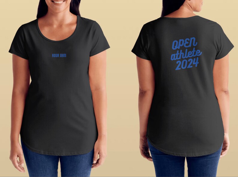 Crossfit Open 2025 Cafe Svg Competition Shirt Fitness Gym Exercise Hiit