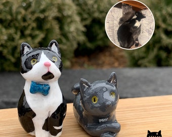 Custom pet figurine, custom dog desk friend, custom cat desk friend, pet desk figurine