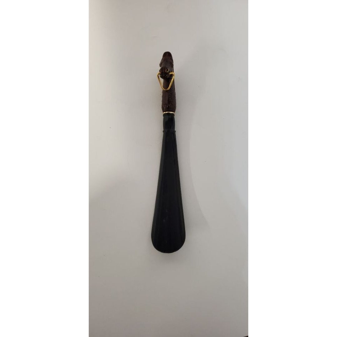 Vintage 1970's 1980's Plastic Horse Head Shoehorn Etsy