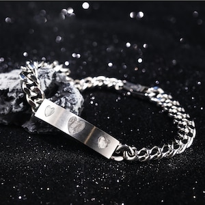 Atemberaubendes Muonionalusta Meteorit Armband für Männer - Einzigartiges und Zeitloses Geschenk für Ihn