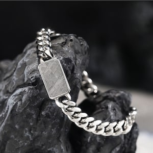 Muonionalusta-meteorietarmband - uniek herencadeau