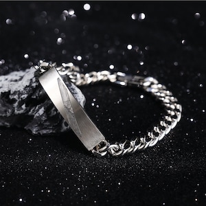 Elegantes Muonionalusta Meteorit Armband - Ein einzigartiges und atemberaubendes Accessoire