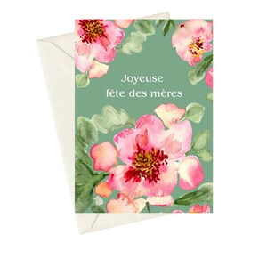 Flowers for mom - Fleurs pour maman
