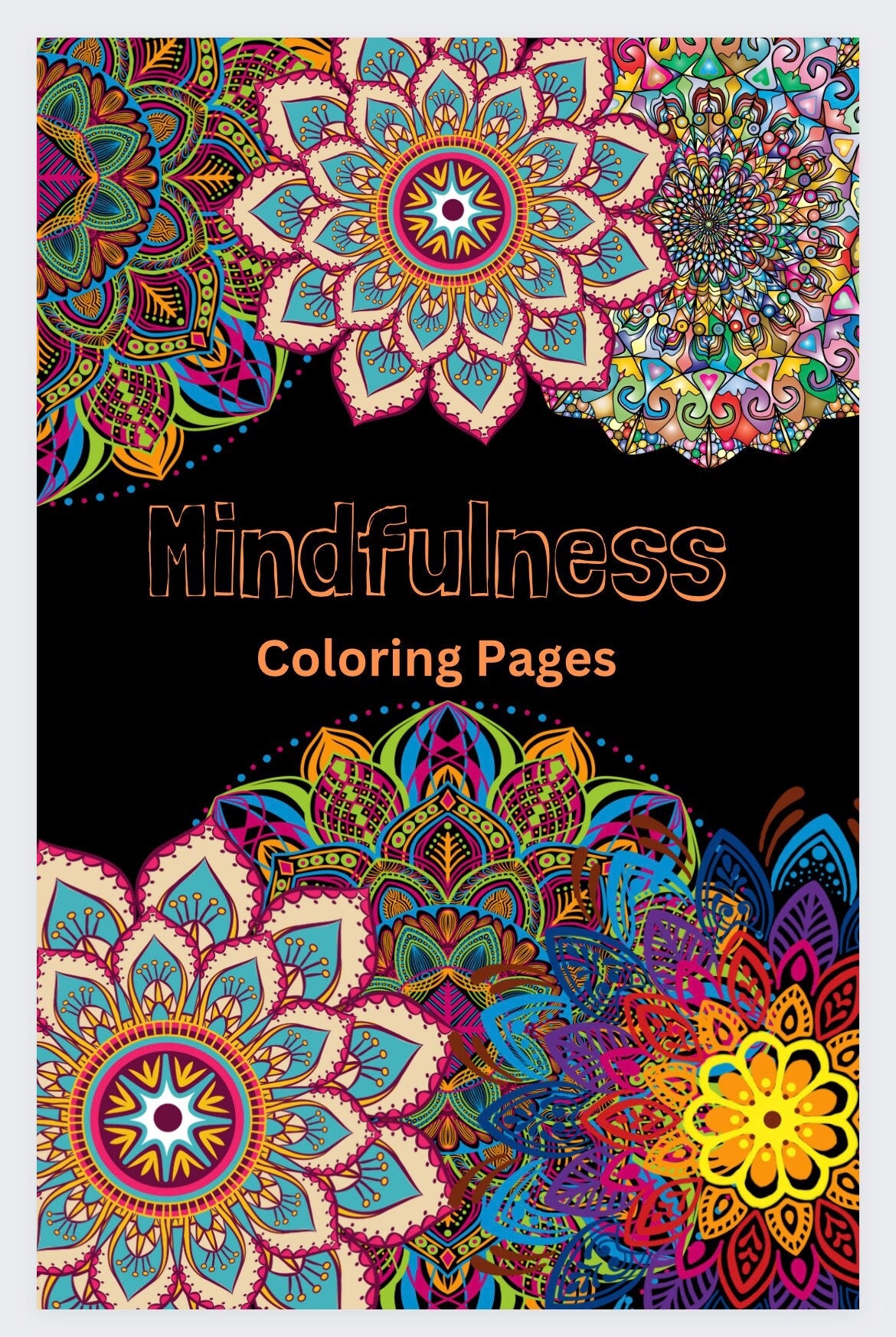 100 Mandala Coloring Pages - Etsy