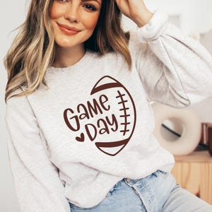 Game Day Sweatshirt, Football Sweatshirt, Game Day, Crewneck Sweatshirt, Football