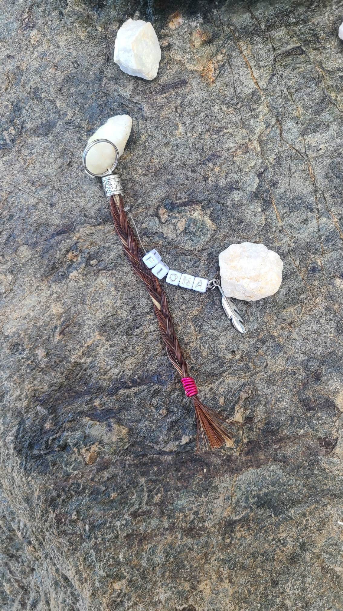 Horse Hair Keychains Etsy