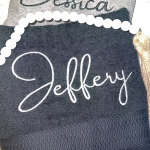 Custom embroidered Bath Towel