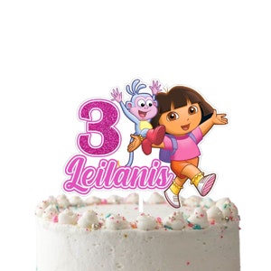 Dora Birthday Cake Decorations | Nick Jr.
