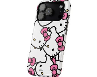 Funda para teléfono con diseño de Hello Kitty / Funda magnética resistente a impactos