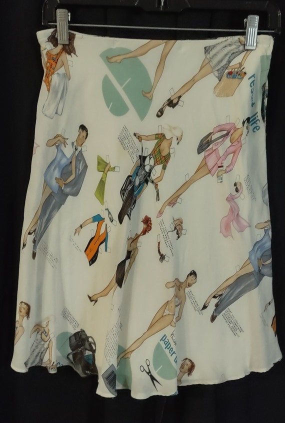 Vintage paper doll Gem