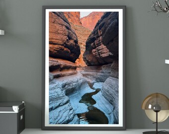 2 DIGITAL DOWNLOADS, Olo Canyon, Grand Canyon, Colorado River, National Park Print, Arizona Desert, Landscape Photography, Wall Art
