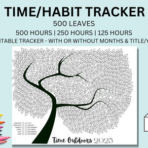 Printable Time & Habit tracker