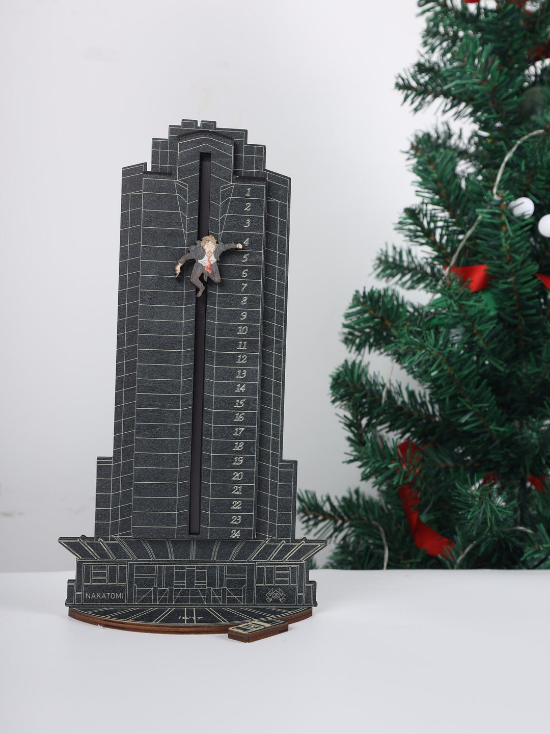 Christmas Die Hard Advent Calendar 2023advent Calendarwooden Etsy UK