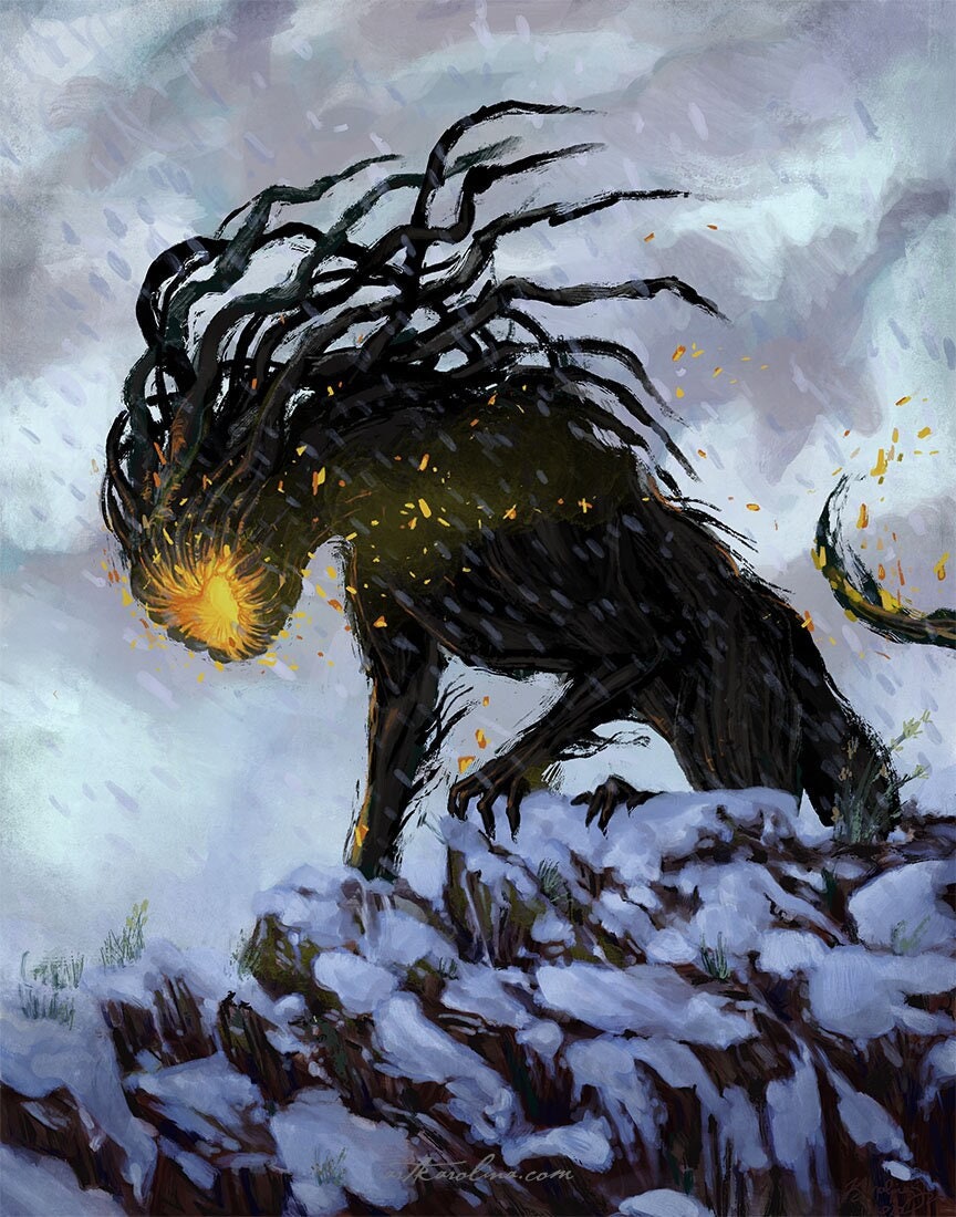 Death Stranding Cat Monster Print - BT Catcher Artwork / Monster