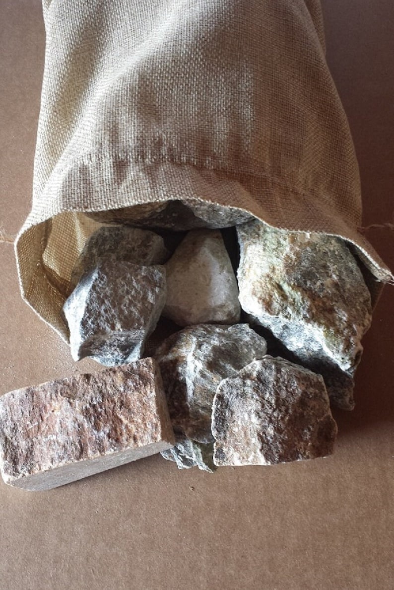 Soapstone BBQ Smoker Chips HEAT STONES Grill Gifts Smoker Chunks Oregon