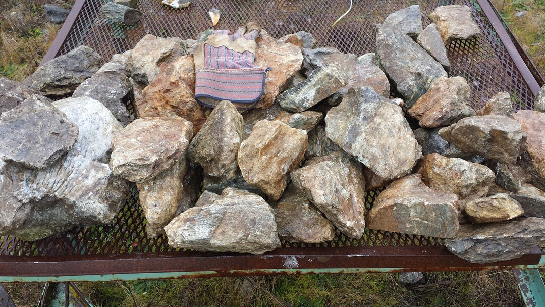 40lbs Raw Soapstone, 1 WEEK SALE BIG Pieces Oregon Soapstone for