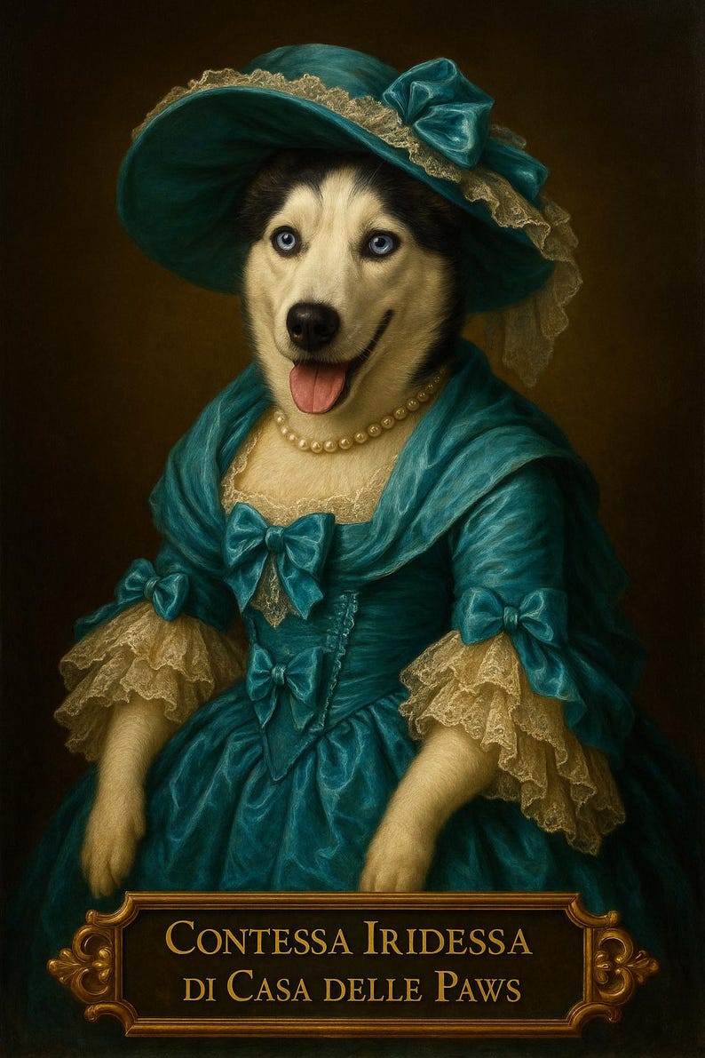 Royal Dog Portrait | Custom Pet in King or Queen Costume | Funny Pet ...