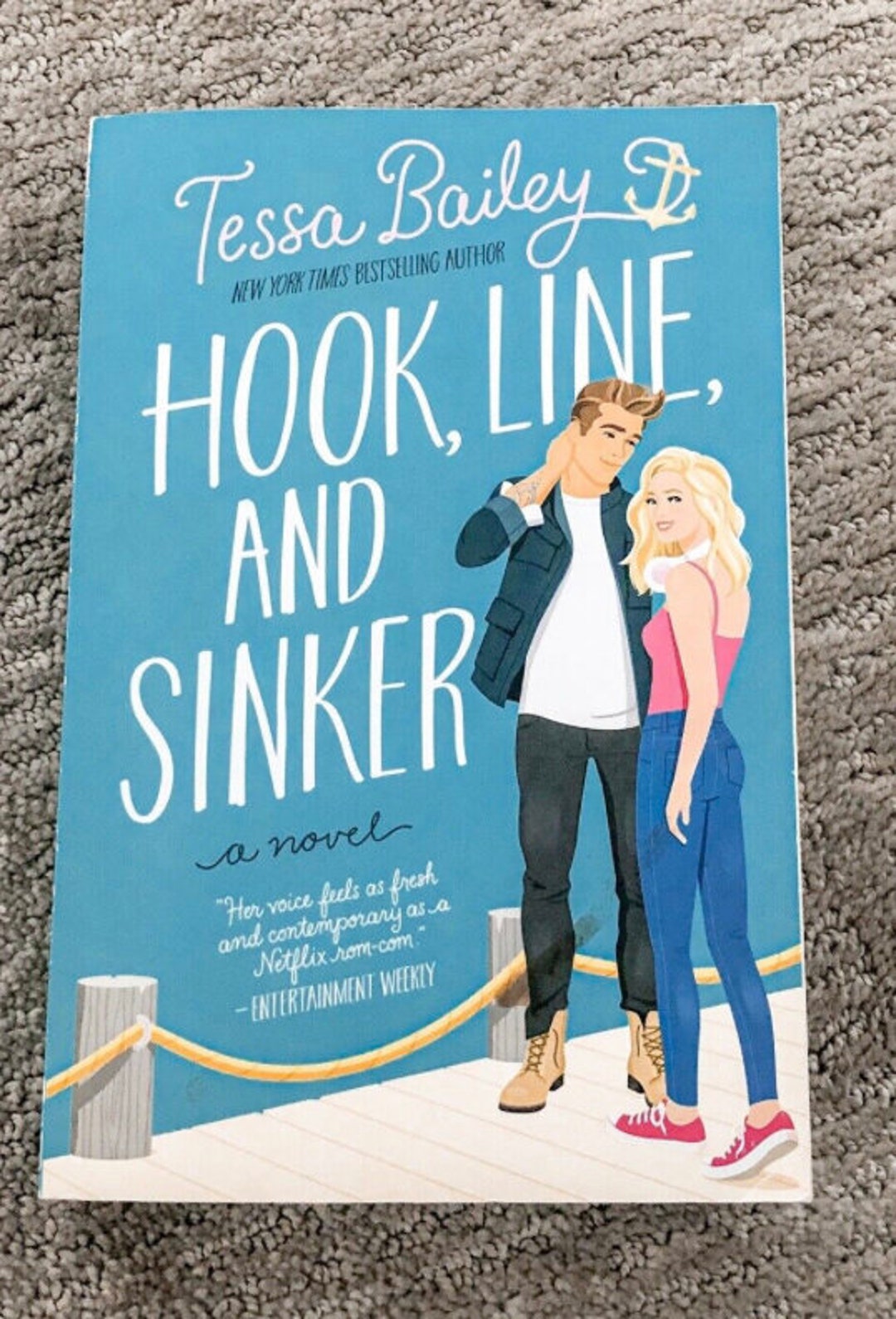 Hook Line and Sinker by Tessa Bailey - Etsy
