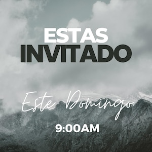 Plantilla Editable de Invitación para Iglesia | Tarjeta Digital voor Evento Religioso