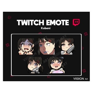 Twitch Emotes // Discord Emotes // Kobeni for Streamers!